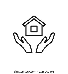 house hold vector icon