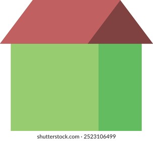 house or home 3d icon element design