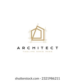 Casa, diseño de logotipos de arquitectura