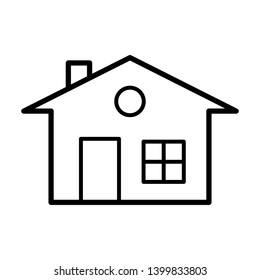 house - home - building icon vector design template