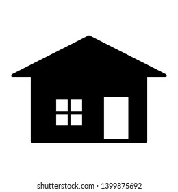 house - home - building icon vector design template