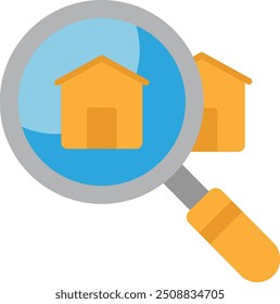 House Home Building  Icon Vector Flat Illustration