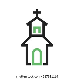 House, home, building icon vector image. Can also be used for easter, celebration, observances and holidays. Suitable for mobile apps, web apps and print media.