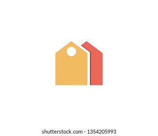 House and home building logo and symbol vector