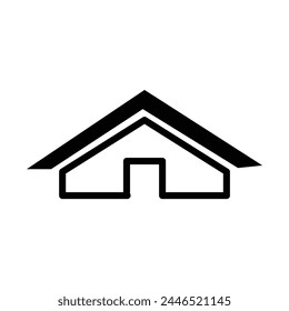 House or home icon design collection for website or business card with background.