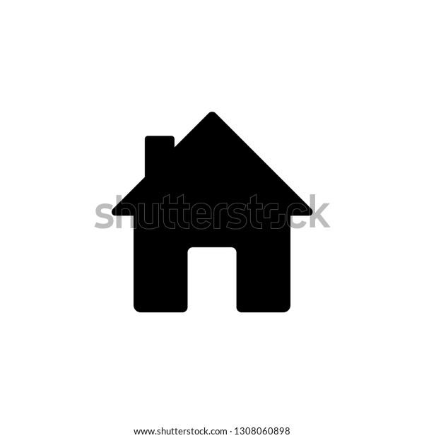 House Home Icon Design Collection Website Stock Vector Royalty Free 1308060898