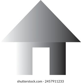 House and Home icon gradient color  eps format 