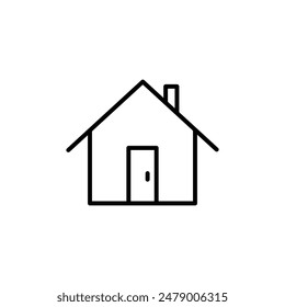 House Home Icon Ideal for Real Estate and Home Design