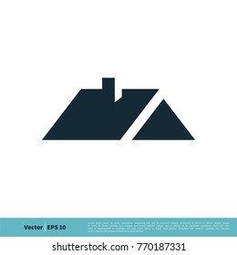 House / Home Icon Vector Logo Template Illustration Design. Vector EPS 10.
