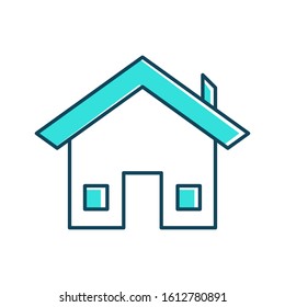 House, home icon vector in trendy style design