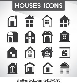 house, home icons