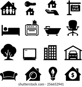 House and home icons