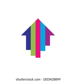 House ,home illustration logo design