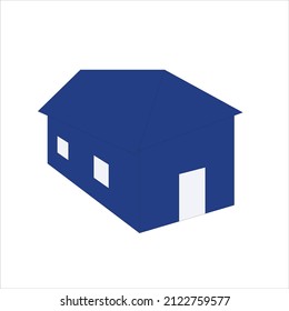 house, home logo or icon vector image