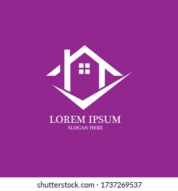 Imagen vectorial del logotipo del hogar