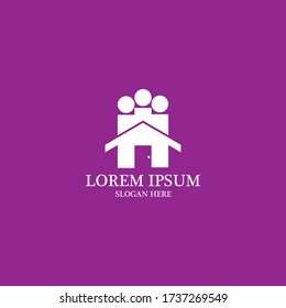 House home logo vector image