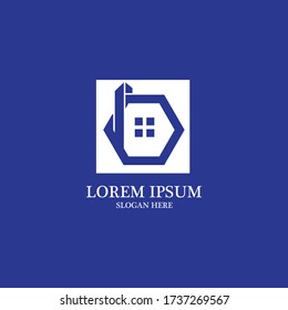House home logo vector image