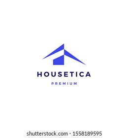 house home mortgage roof architect logo vector icon illustration	
