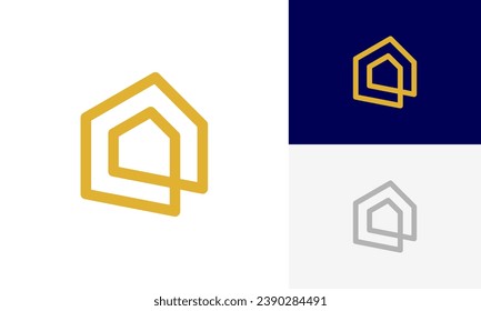 house home real estate hipster logo vector icon illustration