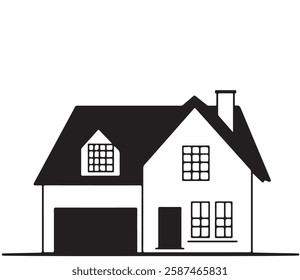 House Home roof icon set. house top vector symbol. Home design symbol for apps and websites. isolated on white and black background. vector illustration