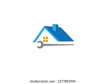 house, home service, roof and tool