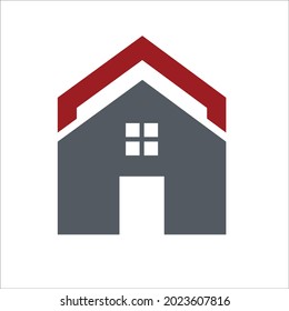 casa o casa con un diseño sencillo y plano.