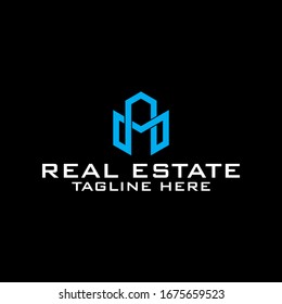 House Home Stay With Beautiful Sunrise Vector Logo design,Love home logo template, Real Estate Brand Identity.Isolated Vector Illustration