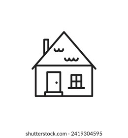 Symbol für das Haus-Haus-Symbol
