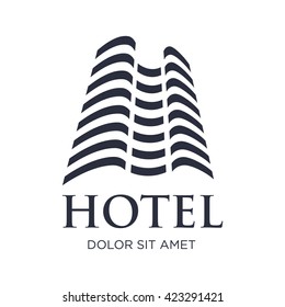 House Hotel Apartment Logo Template Stock Vector (Royalty Free ...