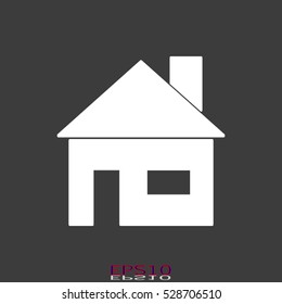 house, housing, icon, vector illustration, eps10