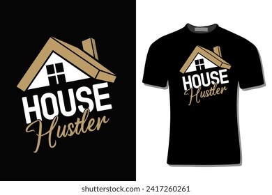 House Hustler T-shirt Design Illustration