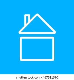 A house icon concept