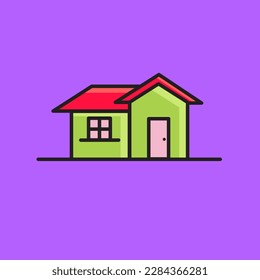 House icon design illustration in vector style
