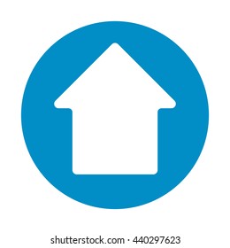 House icon design. Real estate symbol