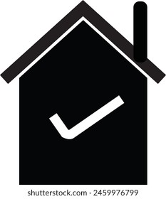 House icon design, Simple home icon design EPS 10.