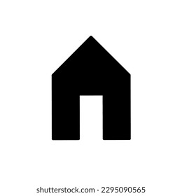 Icono de la casa, vector de diseño
