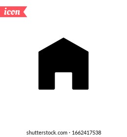 diseño de icono de casa, ilustración vectorial