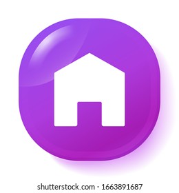 diseño de icono de casa, ilustración vectorial