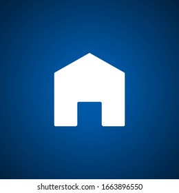 diseño de icono de casa, ilustración vectorial