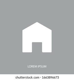 diseño de icono de casa, ilustración vectorial