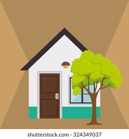 house icon design, vector illustration eps10 graphic 