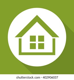 House icon design, vector illustration