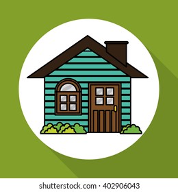 House icon design, vector illustration