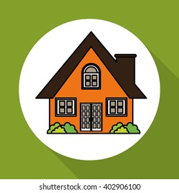 House icon design, vector illustration