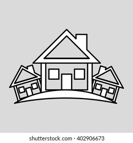 house icon design , vector illustration
