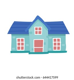 House icon design. Vector illustration. Construction