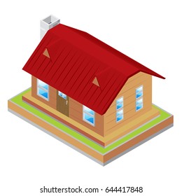 House icon design. Vector illustration. Construction