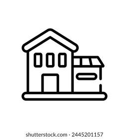 House Icon Design Vektorgrafik Stock