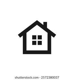House icon design vector template. Home icon.