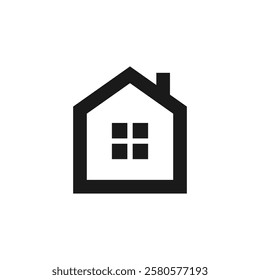 House icon design vector template. Home icon.